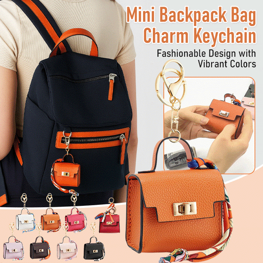 ChicMini Charm Bag – Portable Mini Backpack Keychain