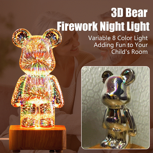 AuroraBear - 3D Firework Night Light