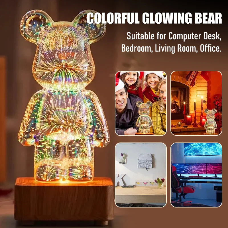 AuroraBear - 3D Firework Night Light