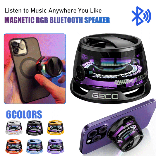 Magnetic RGB Bluetooth Speaker