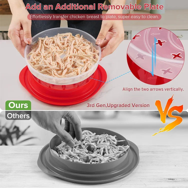 QuickShred – Multifunction Meat Shredder