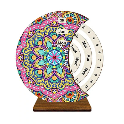 Diamond Painting Perpetual Calendar – DIY Home Decoration