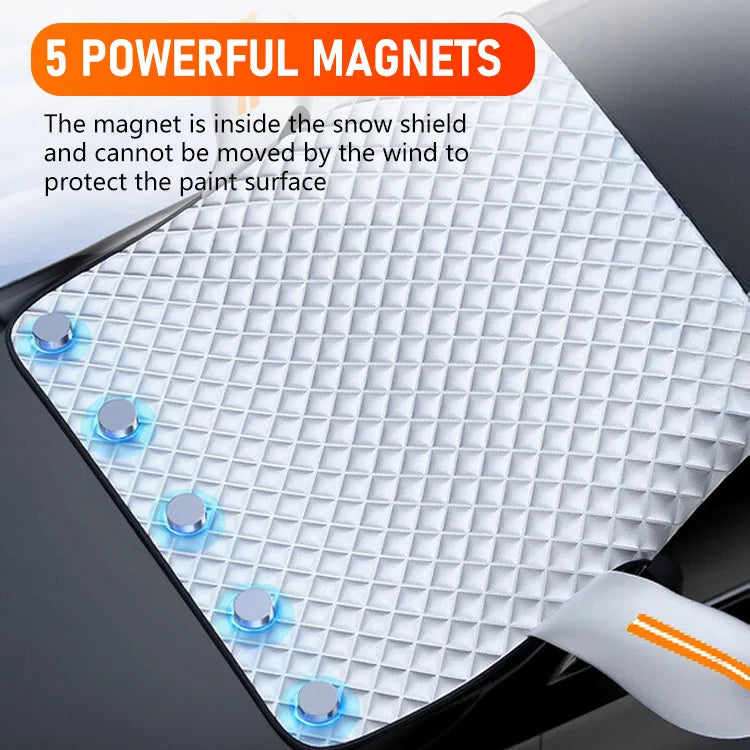 GlacierGuard Magnetic Windshield Snow Cover