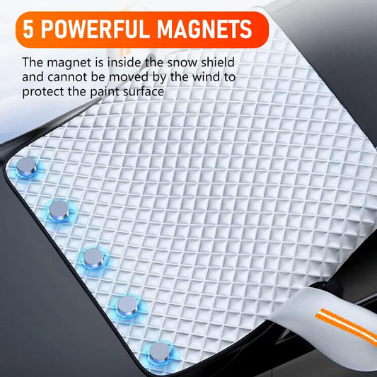 GlacierGuard Magnetic Windshield Snow Cover