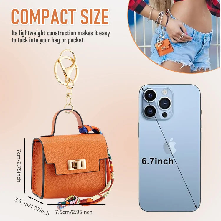 ChicMini Charm Bag – Portable Mini Backpack Keychain