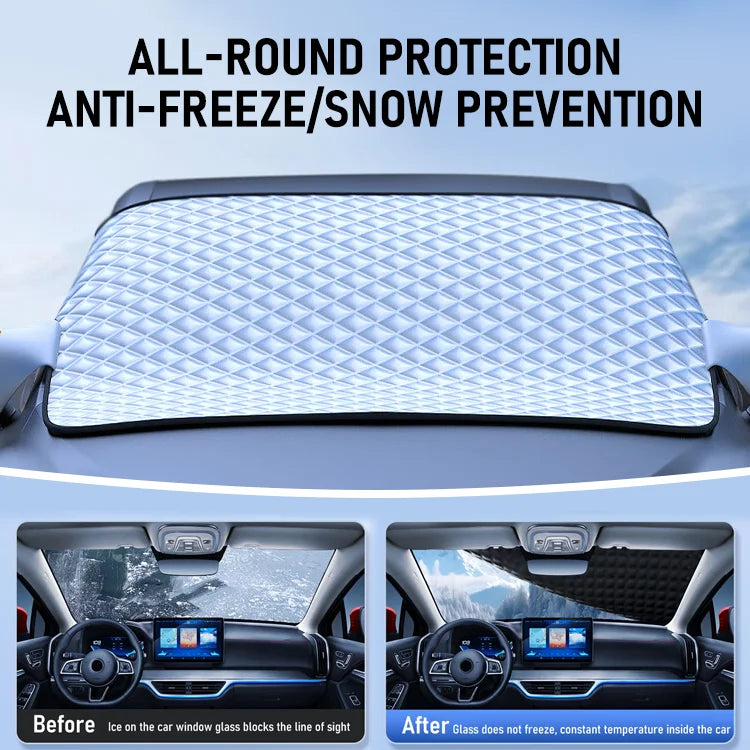 GlacierGuard Magnetic Windshield Snow Cover