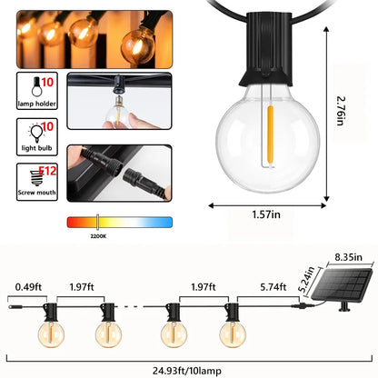 Solar Festoon Lights