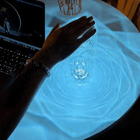 16 Colors Rose Rays Crystal Diamond Table Lamp, fully featured version🎁🎁