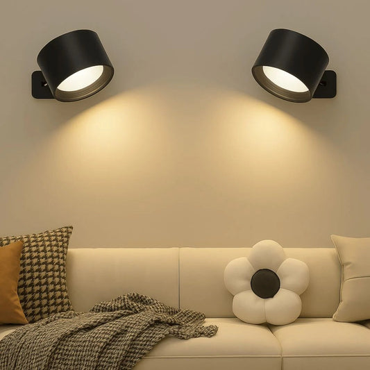 Rechargeable Wall Light with 360° Rotation